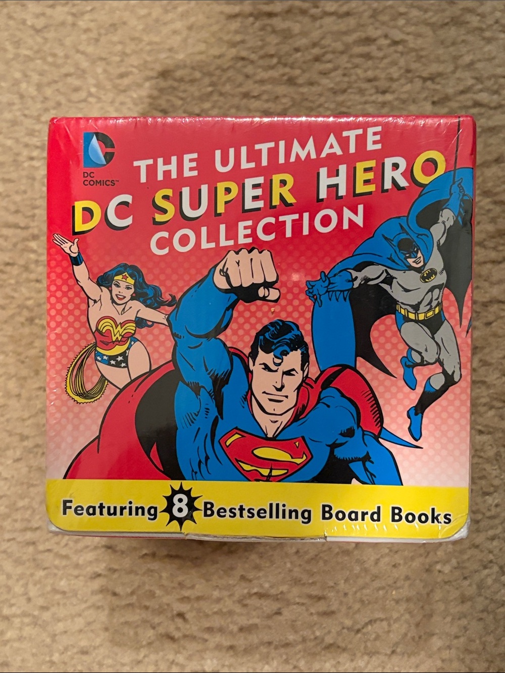 DC Comics Super Hero Collection - Red Blue Yellow